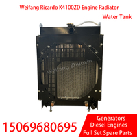 Weifang Weichai Motor diesel ZH4102 Camión de tanque 30kW 50kW Generador Conjunto de agua K4100ZD Tanque de agua
