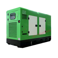 Generador diésel silencioso de 40KVA, motor Weifang K4100ZD, máximo de 44KVA con sistema ATS de transferencia automática, trifásico para uso en fábrica